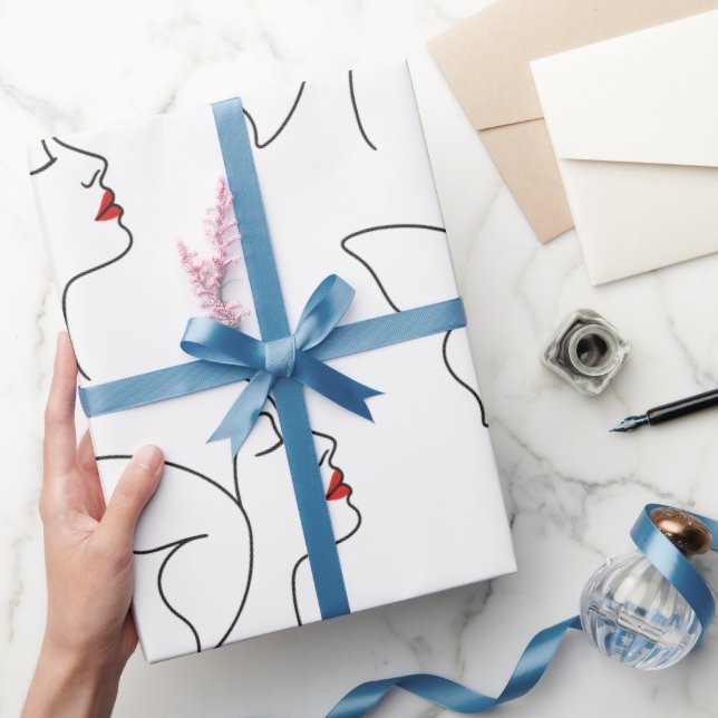 Wachsende Flügel - verstecktes Schmetterlingspapie Geschenkpapier (Schenken)