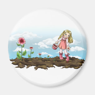 Wachsende Herzen Magnet