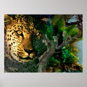 Wachsende Intensität Poster