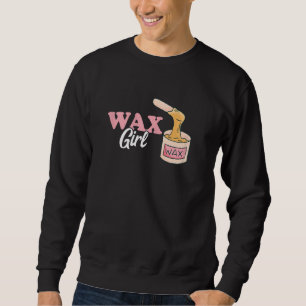 Wachsende Mädchen-Wachstechnikerin Hautpflege Esth Sweatshirt