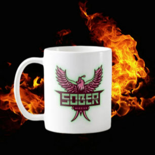 Wachsende Phoenix Kaffeetasse
