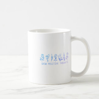 Wachsende positive Gedanken Psychische Gesundheit  Kaffeetasse