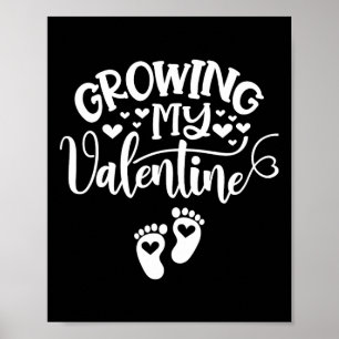 Wachsende Schwangerschaft meiner valentinischen Sc Poster