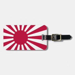 Wachsende Sonnenflagge Gepäckanhänger