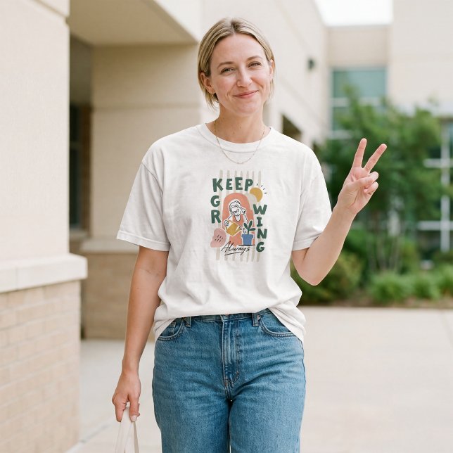 Wachsenden Garten bewahren T-Shirt (Von Creator hochgeladen)