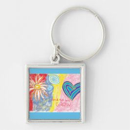 Wachsender Schlüsselanhänger