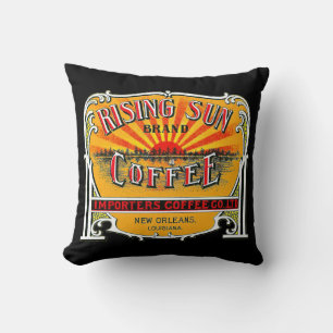 Wachsender Sonnenkaffee Kissen
