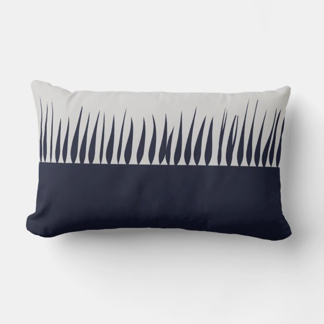 Wachsendes Blau Lendenkissen (Vorderseite)