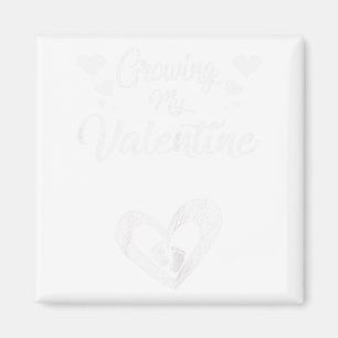 Wachsendes Valentins Schwangerschaft Neue Mutter V Magnet