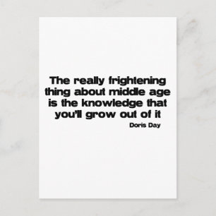 Wachstum aus dem Mittelalter Postkarte