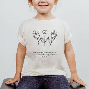 Wachstum in Grace Christliches Shirt des Kindes