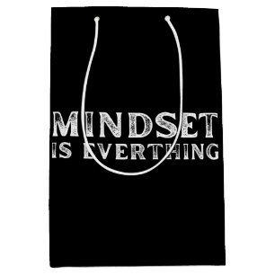 Wachstum Mindset Unternehmer Lehrer Fitness Motiva Mittlere Geschenktüte