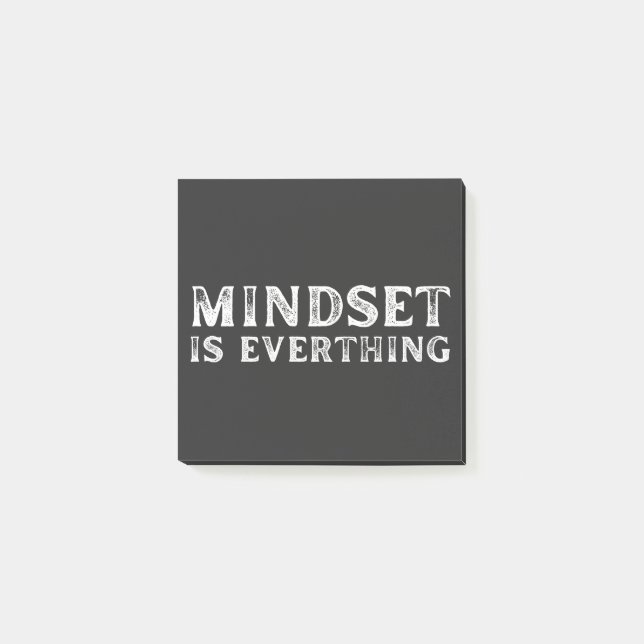 Wachstum Mindset Unternehmer Lehrer Fitness Motiva Post-it Klebezettel (Vorderseite)
