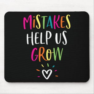 Wachstum Mindset zurück zum Schullehrer St Mousepad