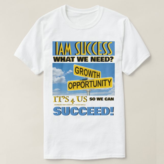 WACHSTUM UND CHANCEN T-Shirt (Design vorne)
