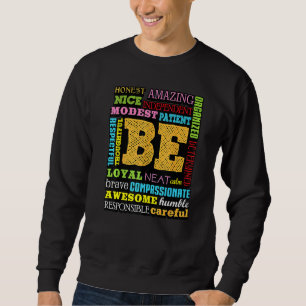 Wachstumsgeist Lehrer positiv denken Sweatshirt