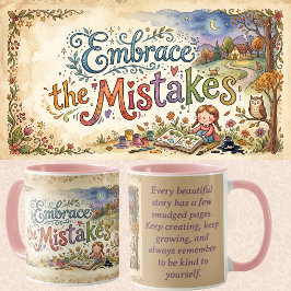 Wachstumsmentalität Storybook Whimsical Decor Kuns Tasse