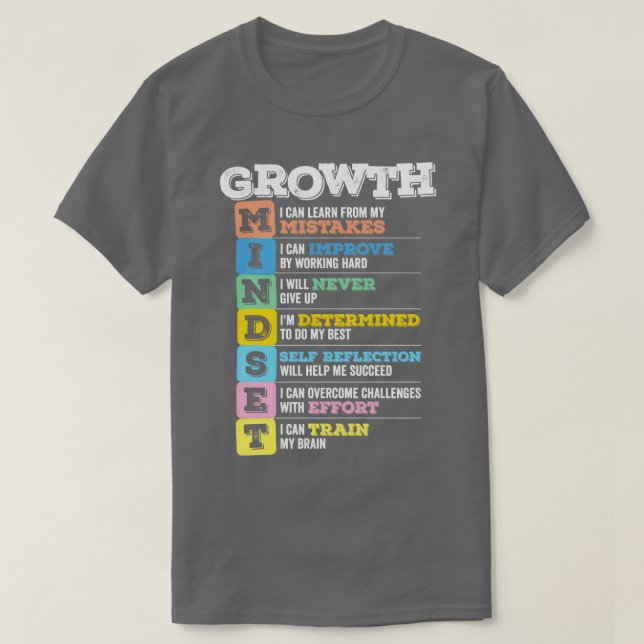 Wachstumsorientierung T-Shirt (Design vorne)