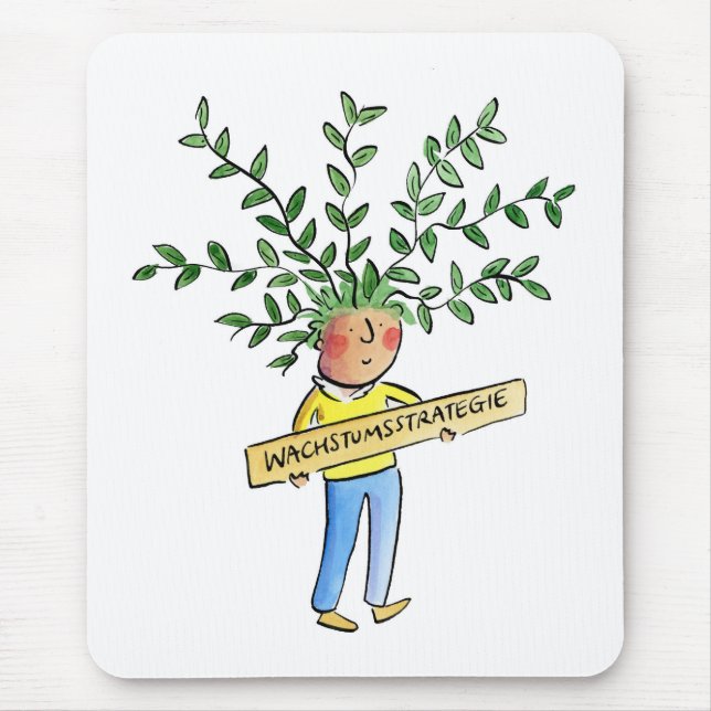 Wachstumsstrategie Mousepad (Vorne)