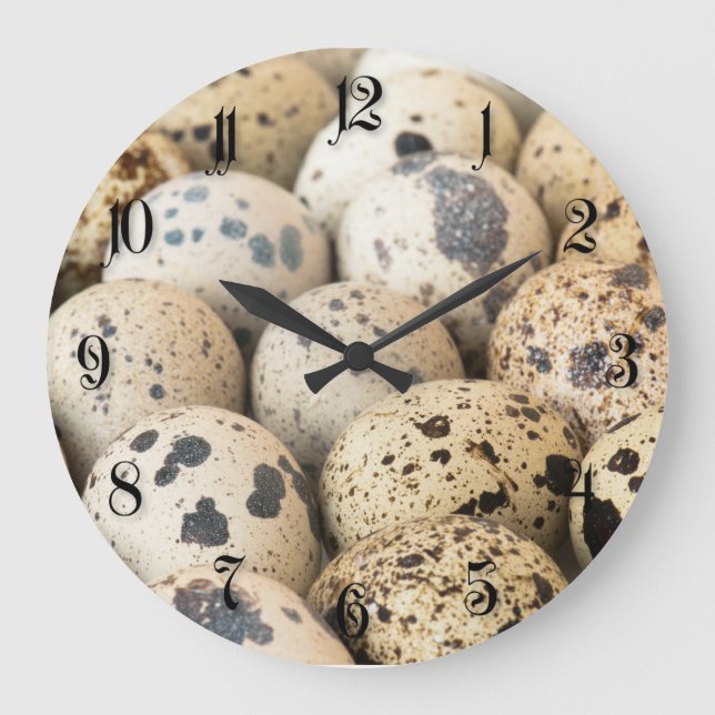Wachteier Große Wanduhr (Vorderseite)
