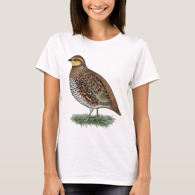 Wachtel-Henne T-Shirt (Vorderseite)