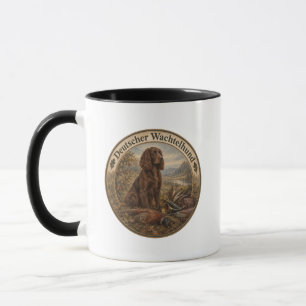 Wachtelhund Jagdkunst, Deutscher Spaniel Tasse