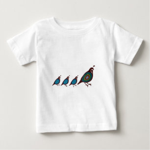 Wachteln Baby T-shirt