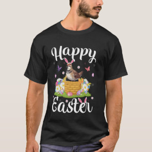 Wachtelvogel Frohe Ostern Eiersuche Bunny Ohr Wach T-Shirt