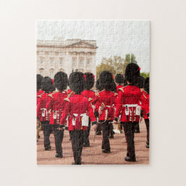 Wächter auf Parade. Horseguards, London Puzzle
