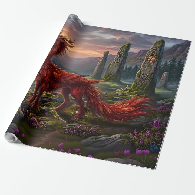 Wächter der alten keltischen Reiche Geschenkpapier (Ungerollt)