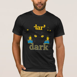 Wächter der dunklen Katzenaugen Grafik T-Shirt