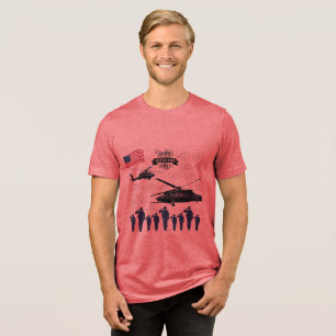 Wächter der Freiheit rot Tri-Blend Shirt