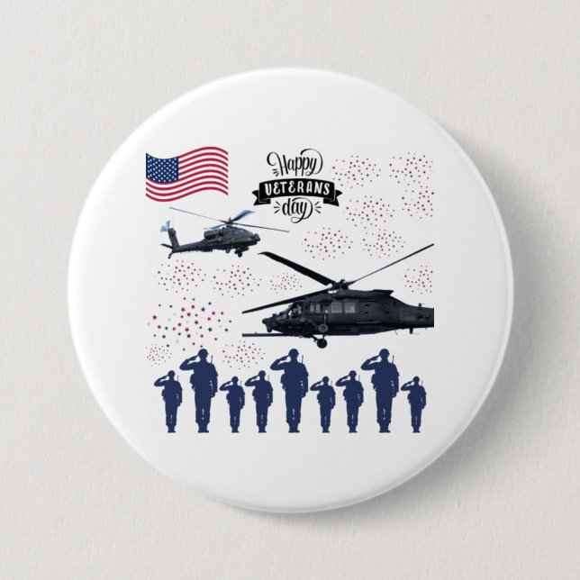 Wächter der Freiheit weiß Button (Vorderseite)