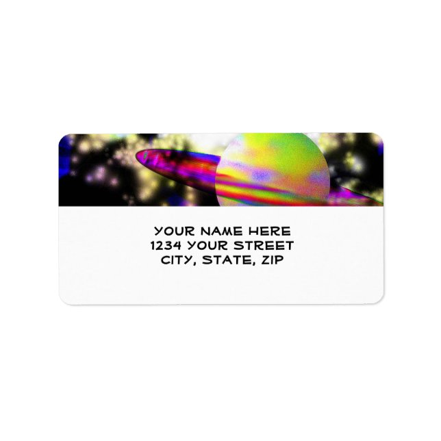 Wächter der Galaxie Adressaufkleber (Vorne)