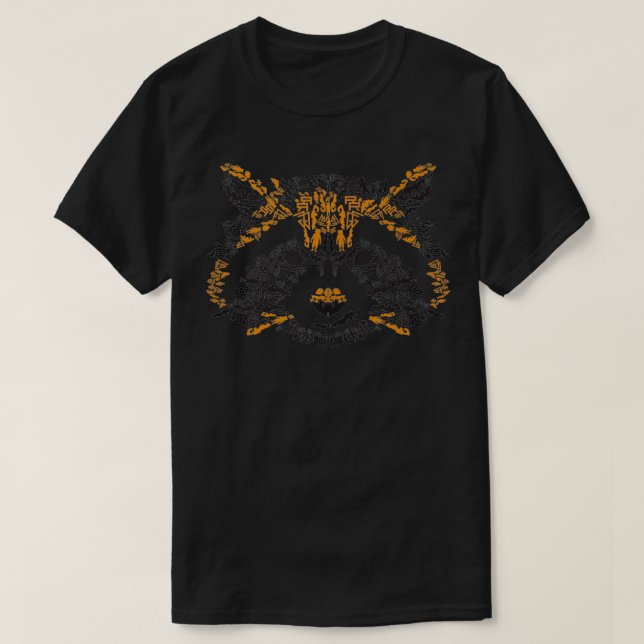 Wächter der Galaxy Rocket Raccoon Silhouette T-Shirt (Design vorne)