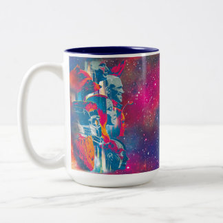 Wächter der Galaxy Vol. 2| Star Gazing Zweifarbige Tasse