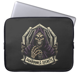 Wächter der Geheimnisse - Sinister Crypt Keeper Laptopschutzhülle
