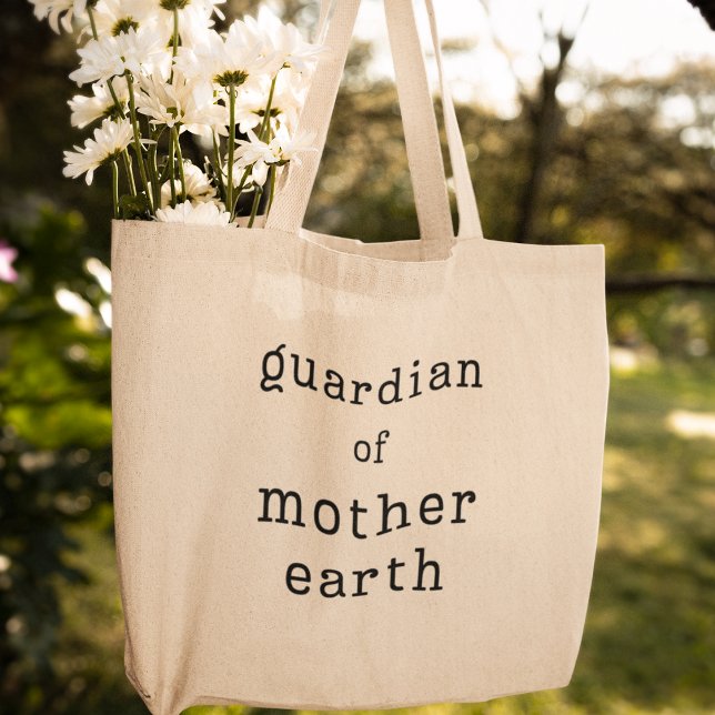 Wächter der Mutter Erde Öko-freundlich Nachhaltig Tragetasche (Shop now and showcase your commitment to preserving our precious Earth!)
