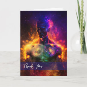 Wächter des Friedens   Leuchtender Mensch Karte