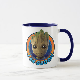 Wächter des Galaxy Vol. 2 | "I Am Groot Disc" Tasse
