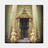 Wächter des Golden Palace Thail Foto Magnet