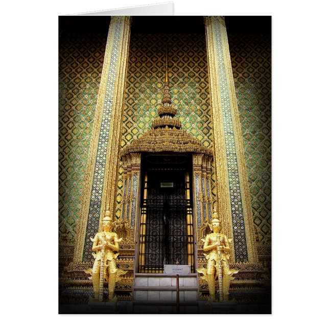 Wächter des goldenen Palast-Thailand-Fotos (Vorne)