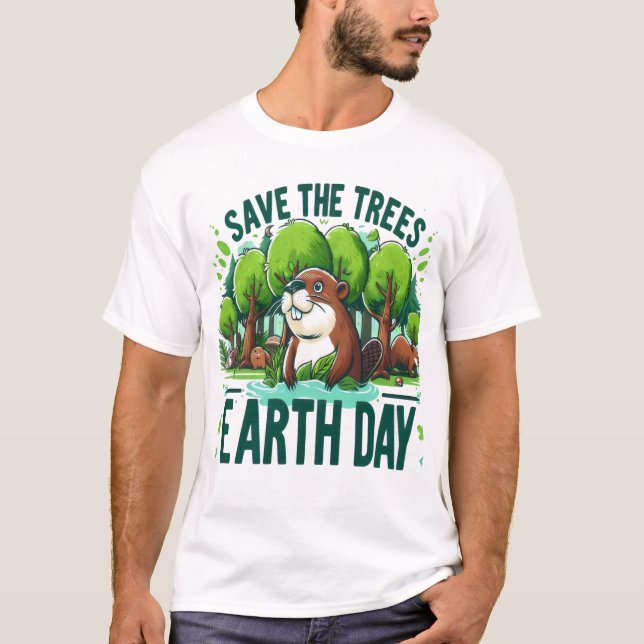 Wächter des grünen Planeten T-Shirt (Vorderseite)
