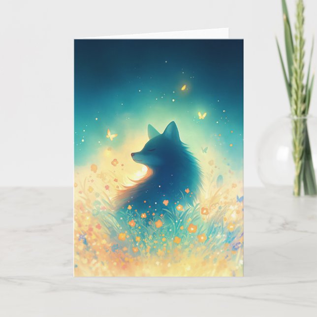 Wächter des Mitternachtswaldes Karte (Vorderseite)