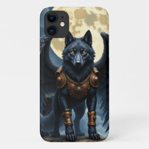 Wächter des Mondes – Der schwarzflügelige Wolf Case-Mate iPhone Hülle
