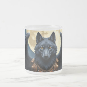 Wächter des Mondes – Der schwarzflügelige Wolf Mattglastasse