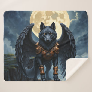 Wächter des Mondes – Der schwarzflügelige Wolf Sherpadecke