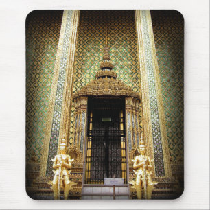 Wächter des thailändischen Fotos Golden Palace Mousepad
