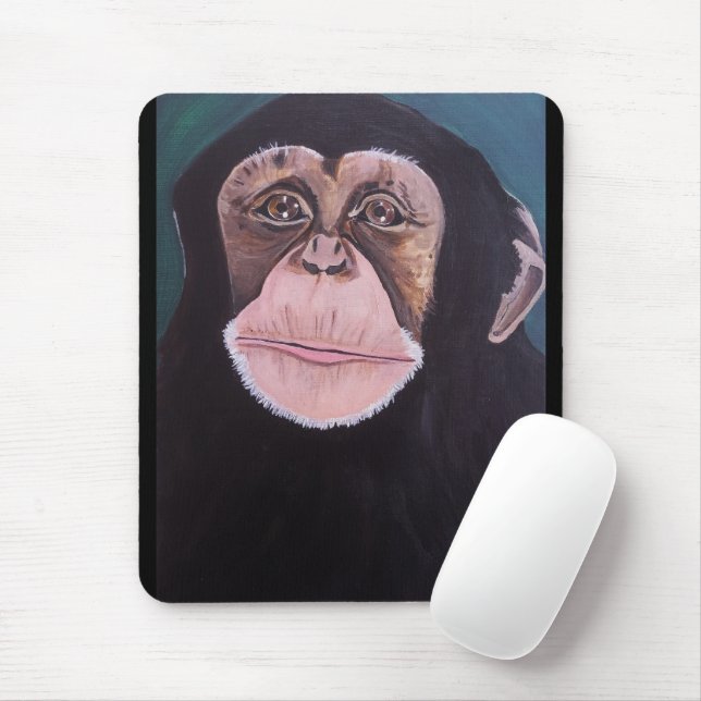 Wächter des Waldes Gemälde von Alfred Fox Mousepad (Mit Mouse)