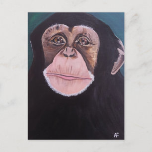 Wächter des Waldes Gemälde von Alfred Fox Postkarte